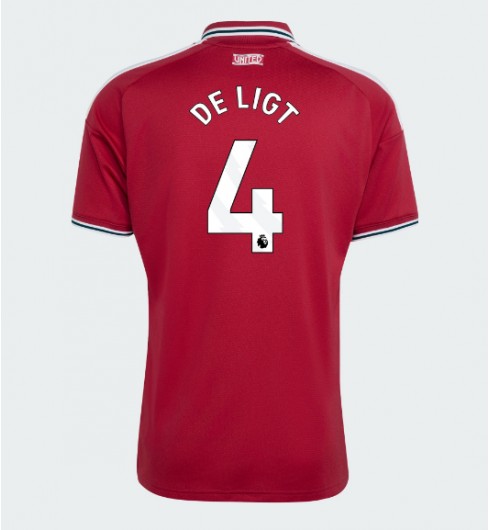 Manchester United Matthijs de Ligt #4 Kotipaita 2026-27 Lyhythihainen Manchester United Matthijs de Ligt #4 Kotipaita 2026-27 Lyhythihainen